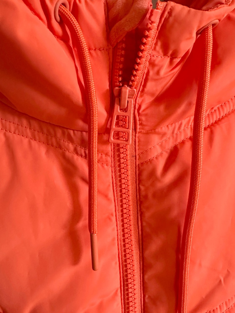 A New Day Orange Belted Hooded Puffer Coat Plus Size 3X NWT Target - Picture 7 of 11
